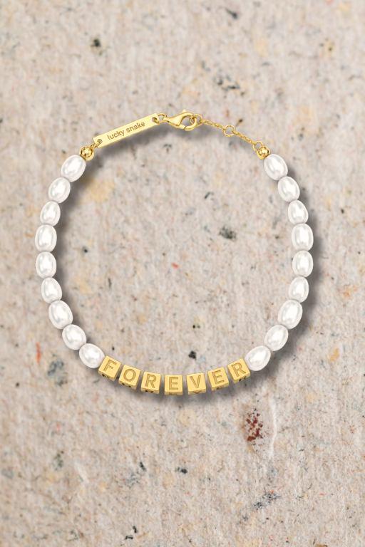 Custom FOREVER Bead Bracelet