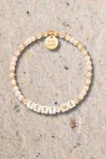 Custom TEXT ME Bead Bracelet