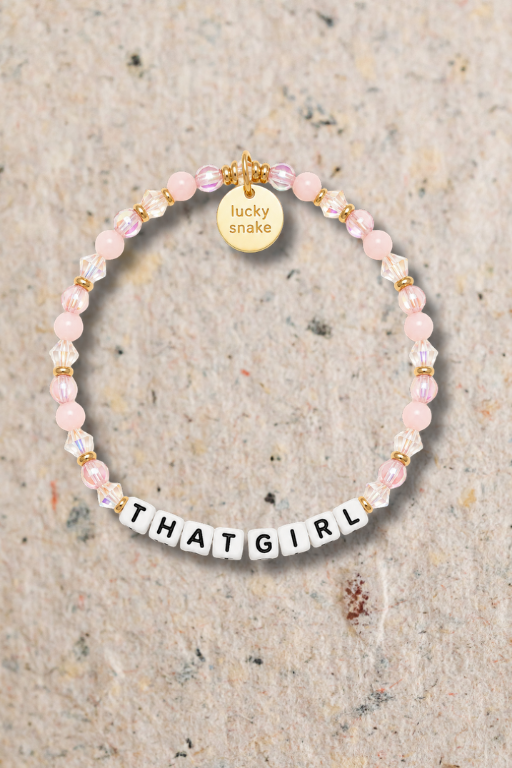 Custom THAT GIRL Bead Bracelet