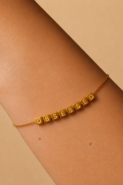 Custom OBSESSED Bracelet