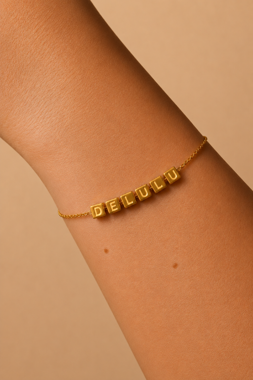 Custom DELULU Bracelet