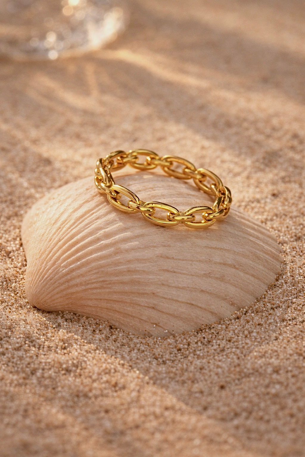 Stacked Link Chain Ring