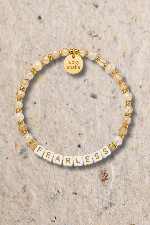Custom FEARLESS Bead Bracelet